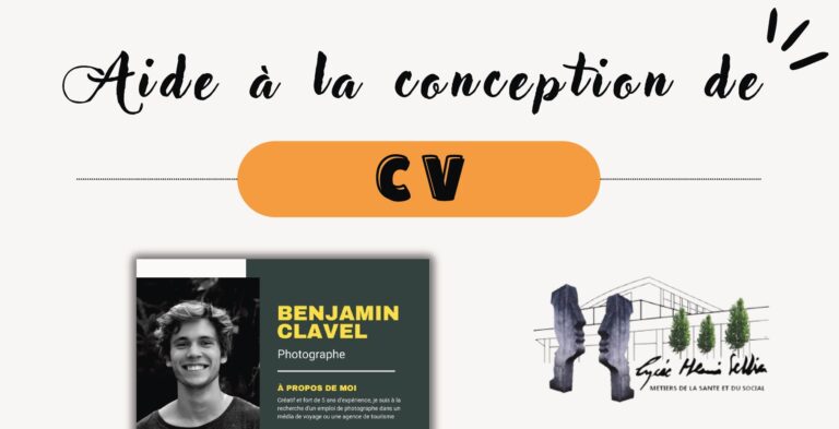 Lire la suite à propos de l’article Les TAGORA vous proposent un atelier d’aide à la conception de votre CV