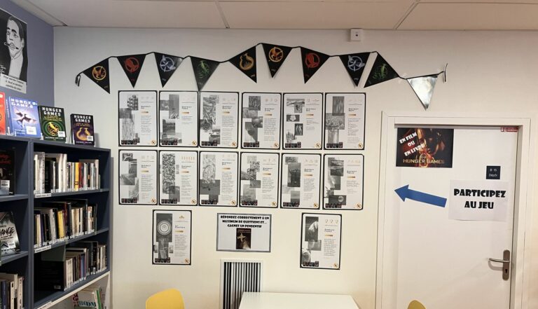 Lire la suite à propos de l’article The Hunger Games – l&rsquo;escape game au CDI du lycée