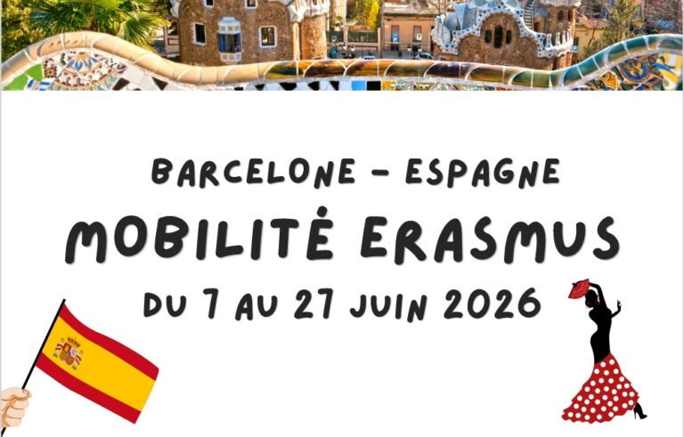 Lire la suite à propos de l’article Erasmus+ : séjour de mobilité à Barcelone de 15 élèves du lycée Henri Sellier